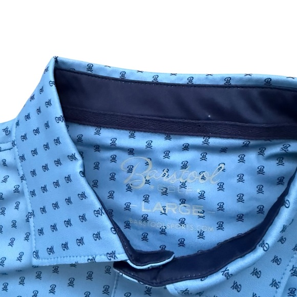 Barstool Golf - Barstool Classic 2025 - Golf Polo Shirt - Blue - Men’s Large - Picture 5 of 8